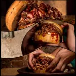 Hamburguesa Pork BBQ