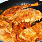 Pechuga a la mexicana