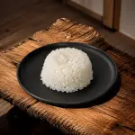 Porcion de arroz blanco