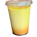 Flan casero en Vaso