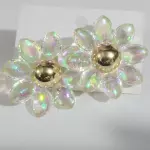 Aretes tornasol flor(copy)
