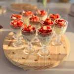 Mini torta de bolacha