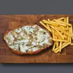 Milanesa/ suprema a la Fugazzeta