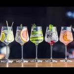 Gin, tônica e fruta