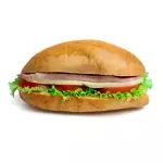 Sándwich de jamón y queso