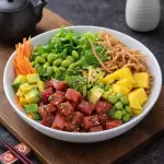 poke  hawaiano de atun