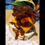 Duplo Bacon Burguer