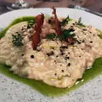 Risoto de Camembert com Parma