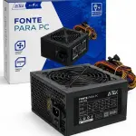 FONTE P/PC ATEK 500W BIVOLT ATF-500