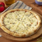 Pizza G 10 FAT de quatro queijo