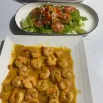 Camarones a la Crema