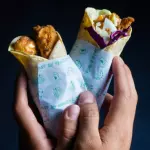 2 tacos de camarón capeado