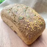 Pão Low Carb de Castanhas