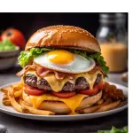 Hamburguesa  alo pobre