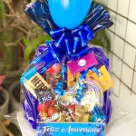 Cesta de chocolate Azul 💙