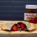 Pastel de Morango com Nutella
