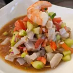 TOSTADA CEVICHE DE PESCADO