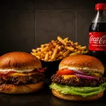 Salada + C.Bacon + Fritas + Coca 600