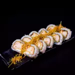 uramaki salmão grelhado-10 peças