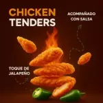 CHICKEN TENDERS CUARTO DE KILO