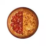 Pizza 1/2 a 1/2 apartir 35 reais