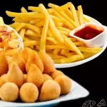 50 Mini Salg + Batata C/Calab G🍟
