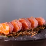 Sashimi de Barriga de Salmão (5 UND)