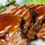 Lomo de cerdo en salsa agridulce