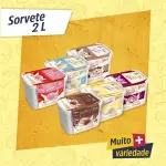Pote de Sorvete de 2lts
