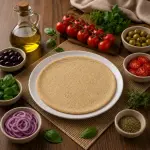 Massa de Pizza Pré Assada Low Carb