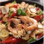 Plancha de mariscos