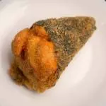 4 Peças Mine Temaki Frito Salmão