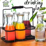 JUEGO DE VASOS 7PZS CON SOPORTE