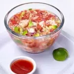 Coctel camarón y pulpo