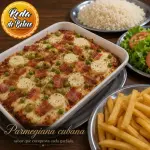 Parmegiana Cubana de Frango