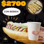 SUPER PANCHO + VASO GASEOSA
