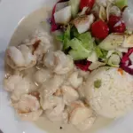 CAMARONES EN SALSA DE OSTION
