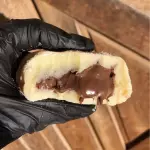 Brigadeirão Leite Ninho com Nutella