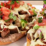 MOLLETES CON ARRACHERA