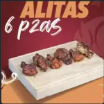 Alitas (6 pzas)
