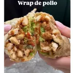 Wrap de pollo - Keto