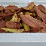 Salchipapa Sencilla Grande