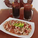 Ceviche grande + 2 michelitros
