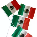 Bandeira Mexicana de Tecido