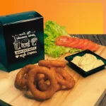 Onion Ring's com molho agridoce