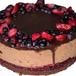 Mousse chocol patagónica- Sin ta