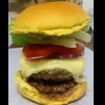 Duplo burguer do baula