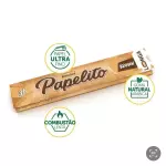 Seda papelito marrom longa