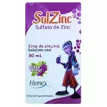 Sulzinc Solución Oral 2 Mg Uva 120ml