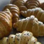 Croissant calabresa queijo